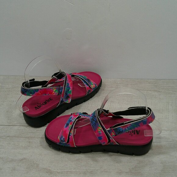Alegria Henna Blast Off Slingback Sandal Bold Tye Die 6 - 6.5 / EU 36 - Picture 5 of 8